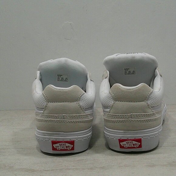 Vans Caldrone Lace up Suede White Sneakers New Size 9 - Picture 8 of 11